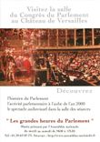 CPM Les Grandes heures du Parlement Versailles