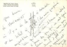 CPM Images de Chez nous Petites Savoyardes Vieux Chalet sous la neige