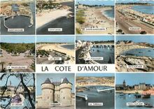 CPM La Cote d'Armor Saint Nazaire Saint Marc Sainte Marguerite Pornichet La Baule les Pins Le Poulig