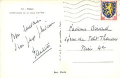 CPM Nancy L'Hemicycle de la place Carriere