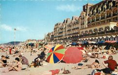 CPM Cabourg La plage a Maree basse