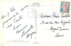 CPM Cabourg La plage a Maree basse