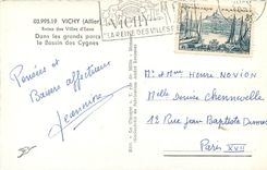 CPM Vichy (Allier) Reine des Villes d'Eaux