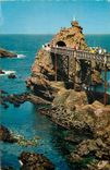 CPM Biarritz Le Rocher de la vierge