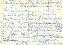 CPM Cathedrale de Lausanne detail vitrail Grande Rose