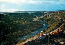 CPM Cevaudan Pittoresque Pays des Sources Langogne (Lozere) alt 913 m
