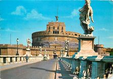 CPM Roma Pont et Chateau de St Ange