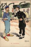 Nos Marins-Fantaisie-Humour-Bateau- Le Censure -CPA Gervese