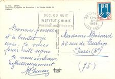 CPM Lyon Ancienne Chapelle de Fourviere la Vierge doree de Fabisch