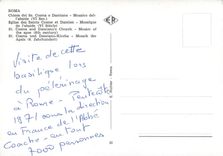 CPM Roma St Cosma and Damianso's church Mosaic of the apse (6th century)