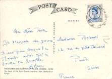 CPM The guards and Buckingham Palace London