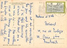 CPM Univesitalsstadt Tubingen Marktpkatz mit Rathaus