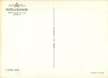 CPM Maison fondee en 1743 Epernay Moet Chandon Champagne