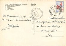 CPM Vaison la Romane (Vaucluse) Les ruines de la cathedrale le Theatre Antique