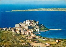 CPM Couleurs et Lumiere de France La Corse Oasis de Beaute Calvi Vue generale
