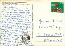 CPM Monschau Montkoie in het natuurpark Noord Eifel Vakwerkhuizen aan de Roer