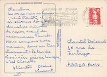 CPM A la recherche du Bonheur Peche