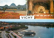 CPM Vichy le Grand Casino source des Celestin lePlan d'Eau