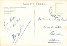 CPM Danzas y Bailes Regionales de Espana Danseurs du Sacromonte