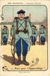 Marins-Fantaisie--Bateau- Illustration- Nos Matelots-Campagne 1914-1915-Pare pour L'Appareillage! -CPA Illustrateur