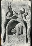 CPM Art Roman Assompton de la Vierge Bas relief provenant de la cathedrale d'Autun