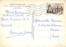 CPM Bretagne Filllette en costume de Quimper et du Porzay