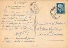 CPM Le Tour du Lac (France Suisse) Chillon Evian Geneve Saint Gingolph Lausanne Amphion Thonon Yvoir