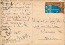 CPM Egypte Recolte de cannes a sucre