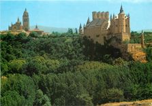 CPM Segovia Alcazar et Cathedrale