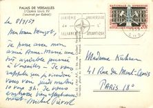 CPM Palais de Versailles l'Opera Louis XV (Construit par Gabriel)