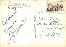 CPM La Cote des Maures Saint Tropez (Var) La Chapelle Saint Anne