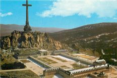 CPM Santa Cruz del Valle de Los Caidos Vue panoramique de la part posterieur du Monument