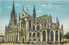 CPA Nancy Basilique Saint Epvre