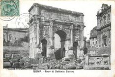 CPA Roma Arco du Settimio Severo