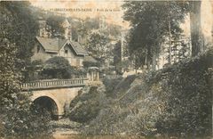 CPA Plombieres les Bains Pont de la Gare