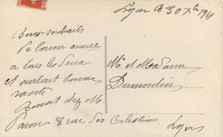 CPA Joyeux Annee Homme