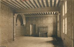 CPA Blois Le chateau Aile Francois Ier Prie Dieu Henri III