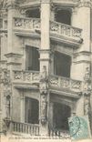 CPA Blois Le Chateau Balcon de l'Escalier avec Statues de Jean Goujon 