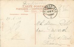 CPA Eingang zur Taminaschlucht bei Bad Pfafers 