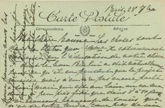 CPA Versailles Le Chateau pris de l'Hotel de Ville 