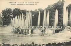 CPA Versailles Les Grandes Eaux au Bassin de Neptune 