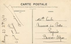 CPA La Lorraine Etang de Bellefontaine 