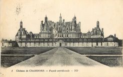 CPA Chateau de Chambord Facade meridionale 