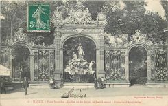 CPA Nancy Place Stanislas Grilles en fer forge de Jean Lamour 