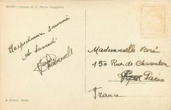 CPA Roma Chiesa di S Maria Maggiore 