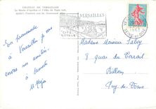 CPM Chateau de Versailles Le Bassin d'Apollon et l'Allee du Tapis Vert 