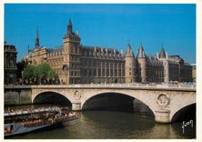 CPM Paris Le Pont au Change et la Conciergerie 