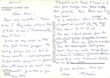 CPM Ermenonville Oise Le Chateau 