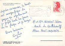 CPM Cavalaire sur Mer Var Vue generale aerienne