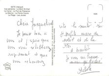 CPM Sete Herault Vue Aerienne Le Mont St Clair 